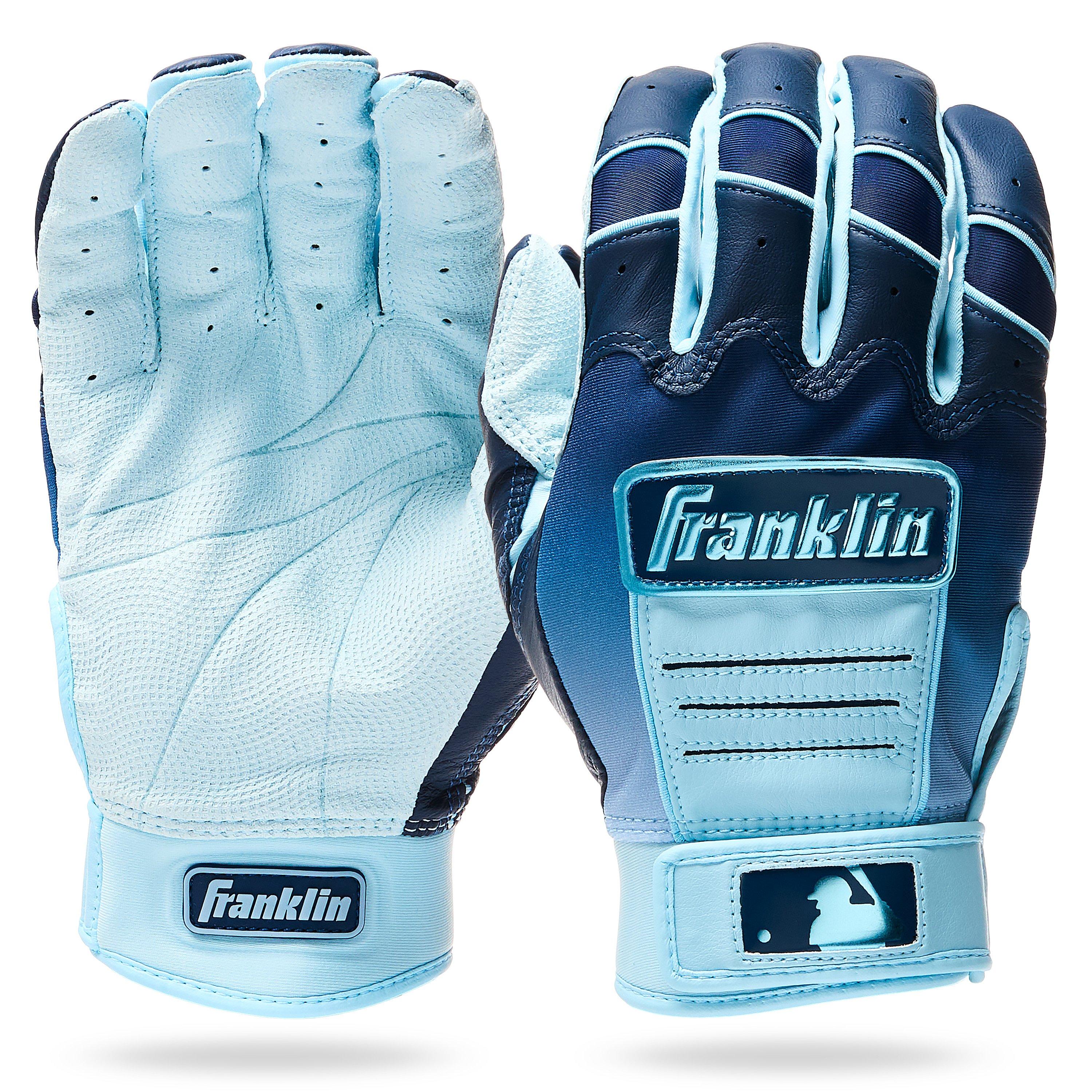 Franklin Sports Adults' MLB CFX Pro Fusion Batting Gloves - Artic - ARTIC